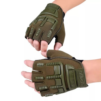 Outdoor Non-Slip Half Finger Gloves