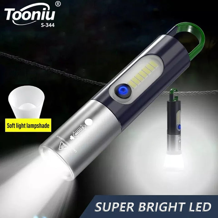Digital Thunder XST-836, Rechargeable Waterproof Torch FlashLight ...