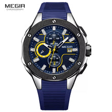 MEGIR 2053 Luxury Sports Waterproof Chronograph Watch