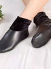 2 Pair Winter Warm Leather Thermal Boot Slipper Indoor House Soft Non-Slip Socks