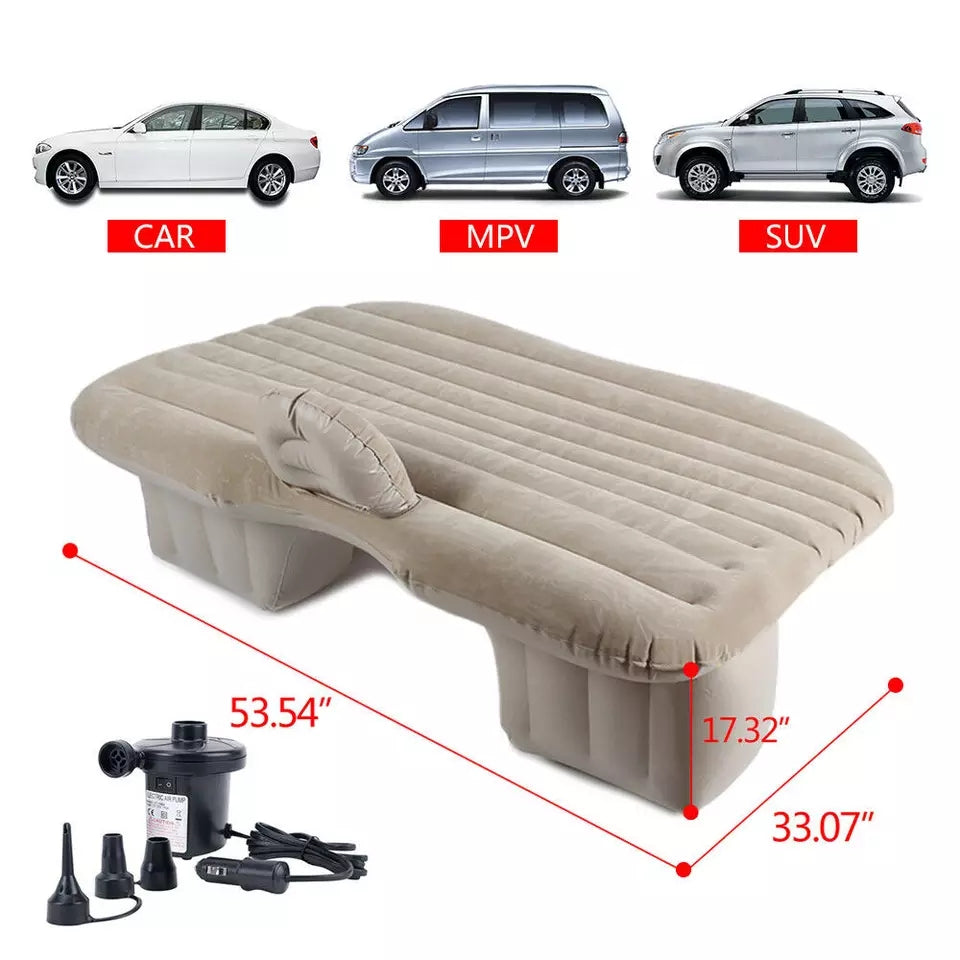 Car Back Seat Inflatable Air Mattress Bed arzaan.pk