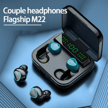 M22 Wireless Stereo Earphones 2-Person In-Ear Headphones Earbuds