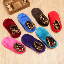 2 Pairs Women Winter Warm Non-Slip Indoor Floor Socks Soft Home Velvet Slipper Socks