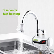 Instant Temperature Display Hot Water Heater Electric Faucet Kitchen Winter Warm (BL SMART)