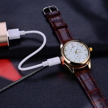 Rechargeable UNIQUE USB Laighter Windproof Wristwatch