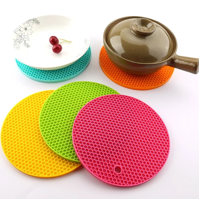 Felt Balls 20cm Wool Pot Trivet From Nepal - Heat Resistant Table Protector With Colorful Felt Ball Design 270284 - View #8