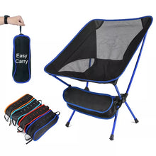 Ultralight Folding Camping Chair Fishing Picnic Hiking Chair Outdoor Tools Travel Foldable Beach Seat Chair