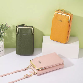 Korean Phone Pouch Ladies Wallet with Card Slots