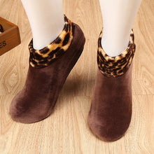 2 Pairs Women Winter Warm Non-Slip Indoor Floor Socks Soft Home Velvet Slipper Socks