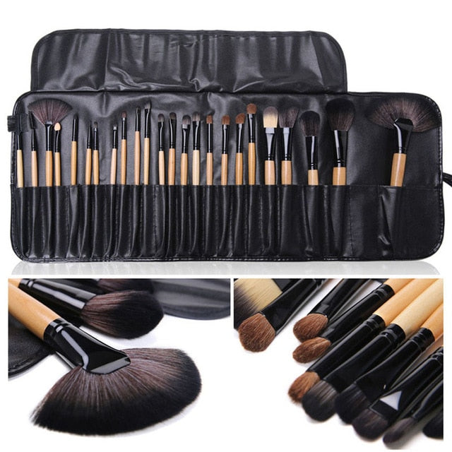 Bobbi Brown 24 Pcs Professional Makeup Eyebrow Brush Set–
