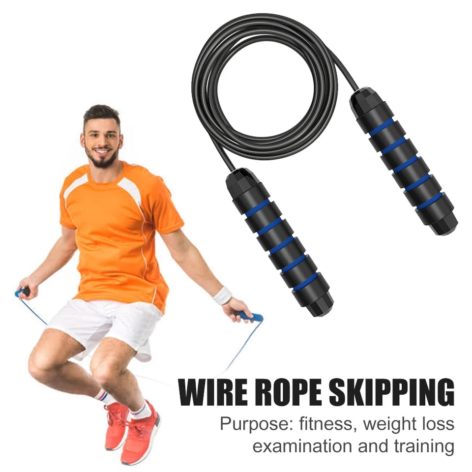 Adjustable Jumping Ropes with Skin-Friendly Foam Handles– arzaan.pk