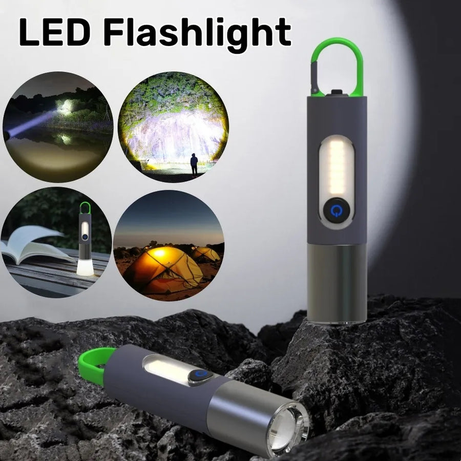 Digital Thunder XST-836, Rechargeable Waterproof Torch FlashLight– arzaan.pk