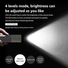 Digital Thunder XST-836, Rechargeable Waterproof Torch FlashLight