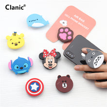 Cute-Cartoon-Mobile-phone-grip-bracket-phone-expanding-stand-phone-finger-ring-holder-for-phones-for
