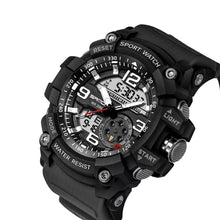 S-Shock Sports Waterproof Dual Time WristWatch