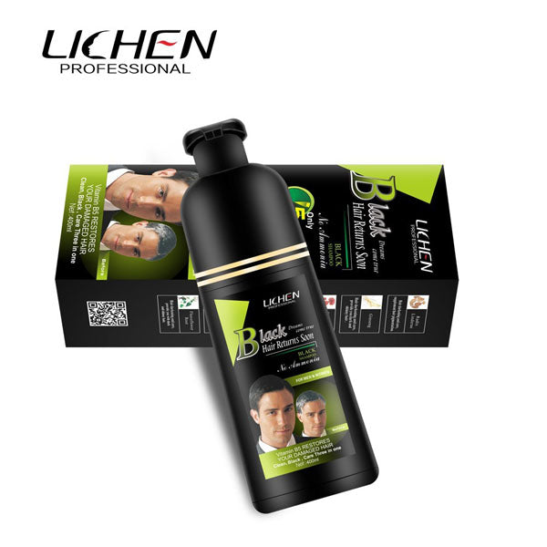 Black hair online colour shampoo