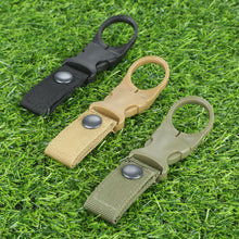 Molle-Water-Bottle-Carry-Carabiner-Tactical-Belt-Backpack-Hanger-Nylon-Webbing-Buckle-With-Metal-Hook-Clips