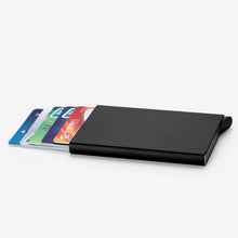 New-Automatic-Silde-Aluminum-ID-Cash-Card-Holder-Men-Business-RFID-Blocking-Wallet-Credit-Card-Protector