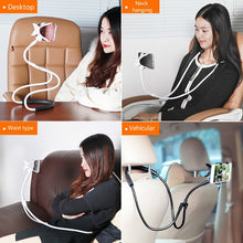 Universal-Lazy-Neck-Hanging-Holder-Mobile-Phone-Holder-Clip-Tablet-Pad-Neck-Stand-Support-Snake-like