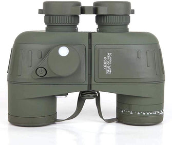 Binoculars 10X50 Prism Binoculars, High-Performance Coordinate Ranging Compass Waterproof
