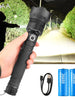 Long Range 9000-Lumens LED Rechargeable Super Bright Flashlight