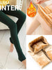 Cashmere Winter Warm Fleece Ladies Tights Free Size